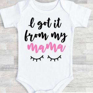 Girls onesie long sleeve/ shirt sleeved baby- toddler sizes